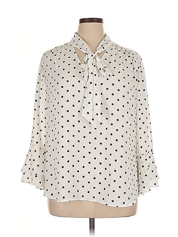 7th Avenue Design Studio New York & Company 3/4 Sleeve Blouse (view 1)