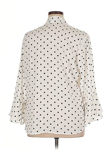 7th Avenue Design Studio New York & Company 3/4 Sleeve Blouse (view 2)
