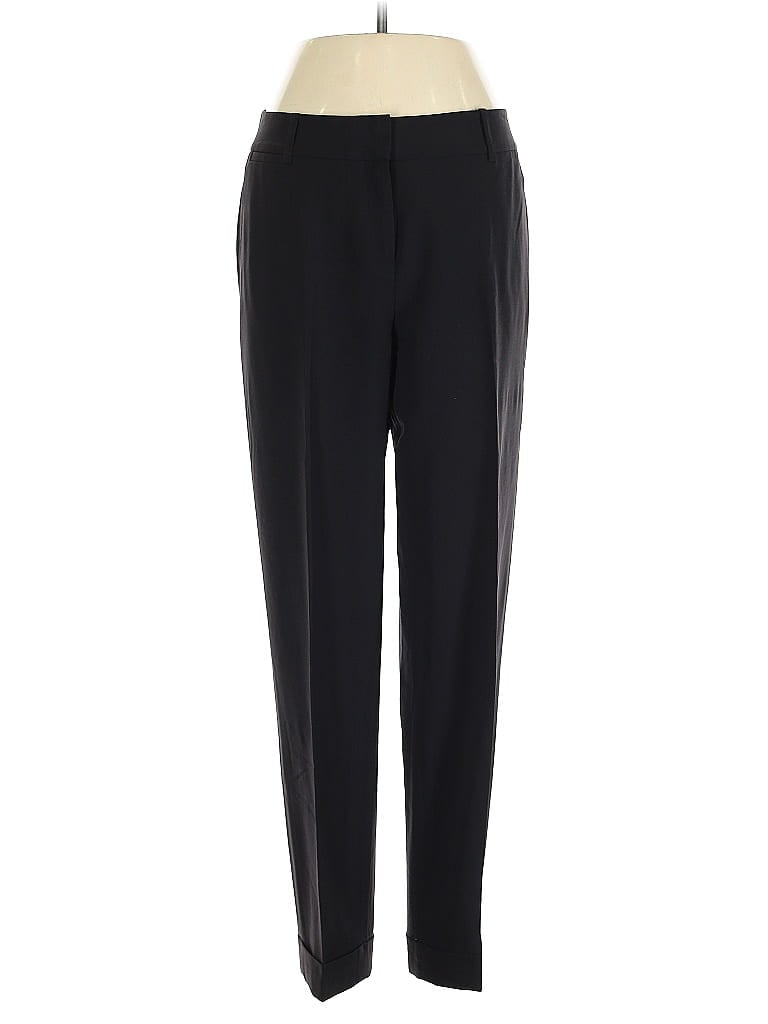 Pre-owned Lafayette 148 Wool Pants In Black