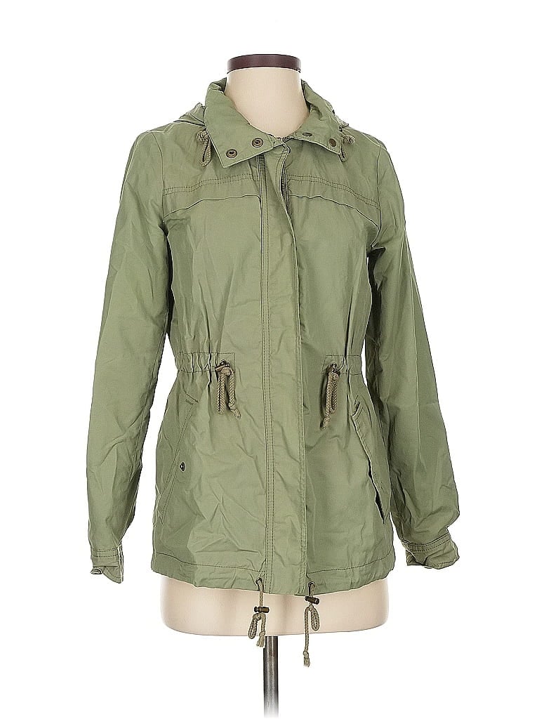 Click to view more detailed imagery on our partner's website Pre-owned Banana Republic Raincoat In Green