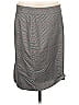 Chaps Houndstooth Gray Casual Skirt Size 12 - photo 1