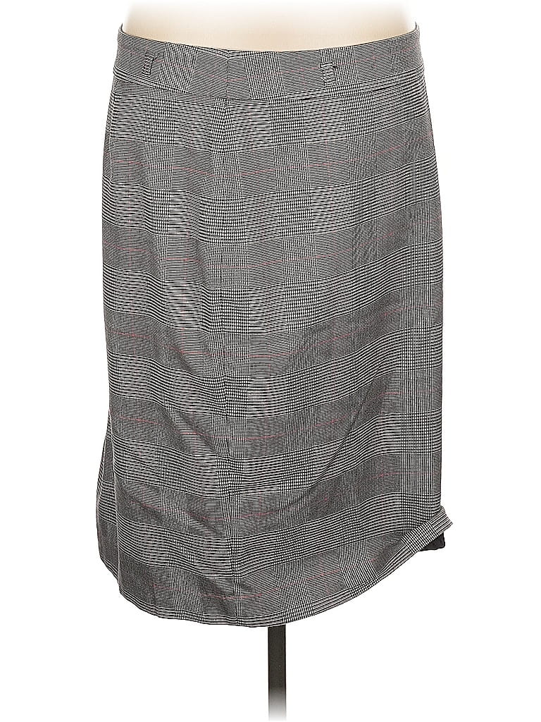 Pre-owned Chaps Casual Skirt In Gray