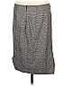 Chaps Houndstooth Gray Casual Skirt Size 12 - photo 2