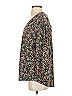 Vince Camuto Floral Black 3/4 Sleeve Blouse Size 1 - photo 5