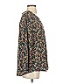 Vince Camuto Floral Black 3/4 Sleeve Blouse Size 1 - photo 4