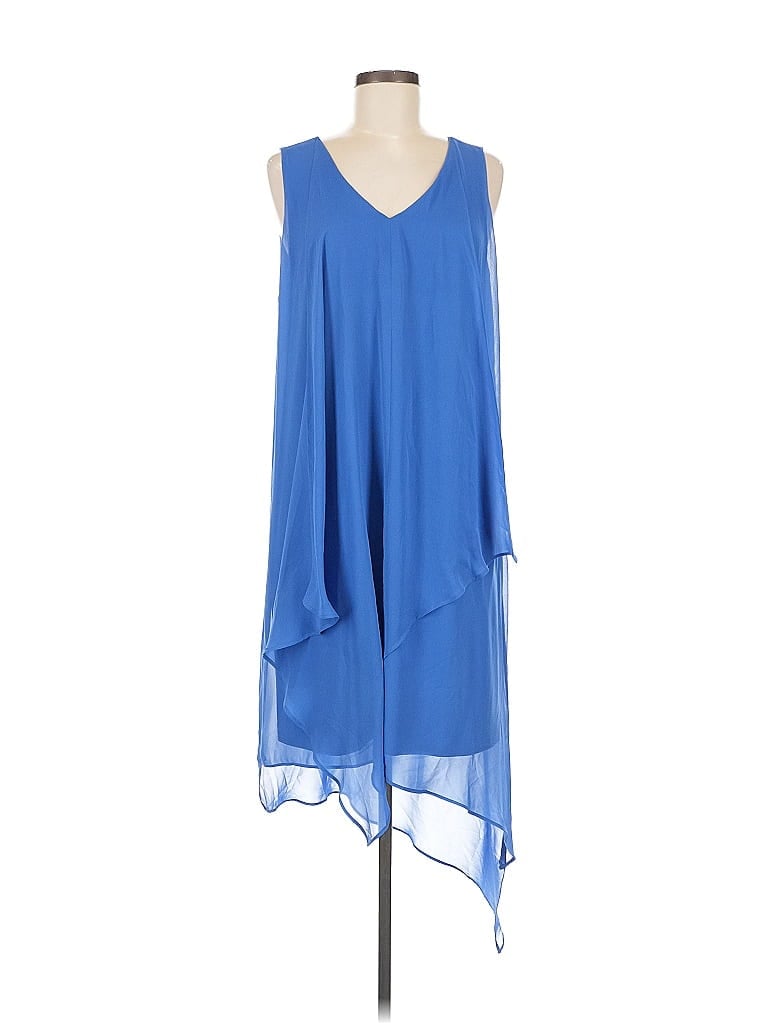 Pre-owned Chico's Casual Dress In Blue