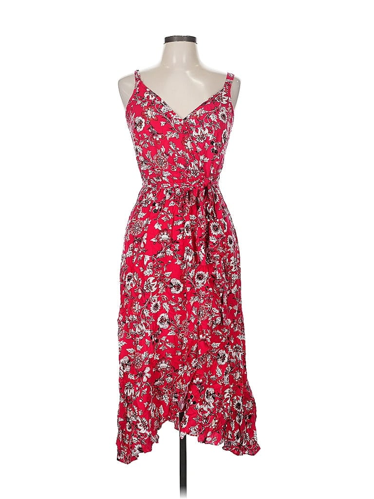Pre-owned Naif Casual Dress In Red