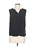 Amazon Essentials 100% Viscose Black Sleeveless T-Shirt Size M - photo 1