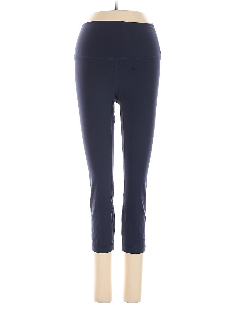 Pre-owned Lululemon Athletica Active Pants In Blue