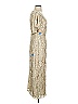 Mac Duggal 100% Polyester Gold Cocktail Dress Size 4 - photo 4