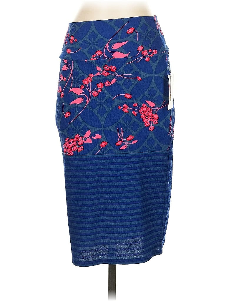 Lularoe Casual Skirt In Blue