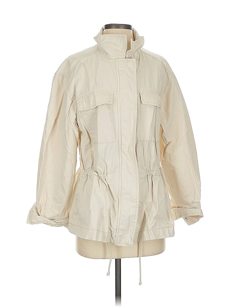 Pre-owned Old Navy Raincoat In White