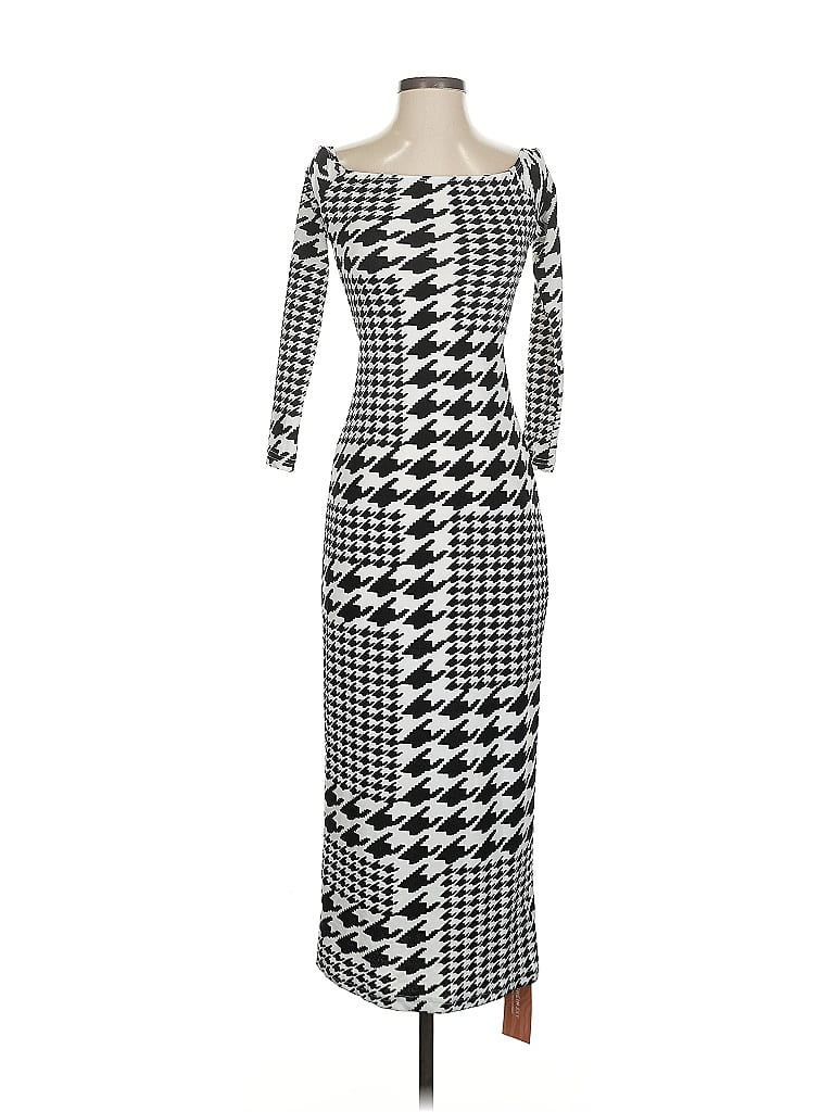 Pre-owned Shein Casual Dress In Black