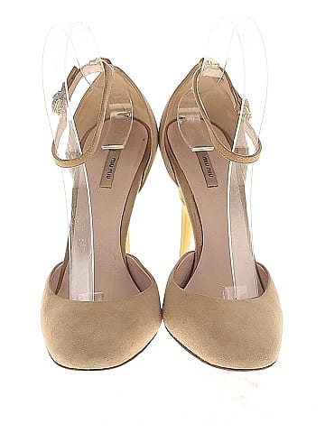 Miu Miu Suede Heels (view 2)