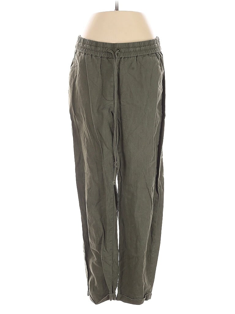 J.CREW FACTORY STORE Pre-owned Linen Pants In Green