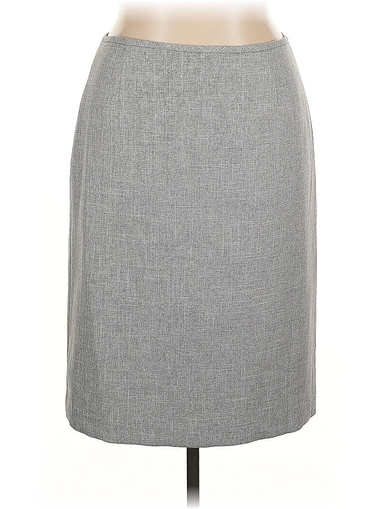 Pre-owned Unbranded Formal Skirt In Gray