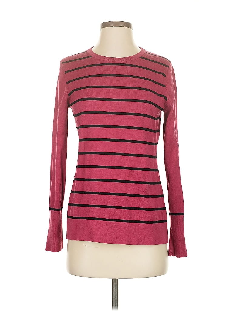 Pre-owned Karl Lagerfeld Pullover Sweater In Pink