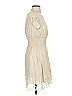 Bar III 100% Polyester Solid Ivory Casual Dress Size S - photo 4