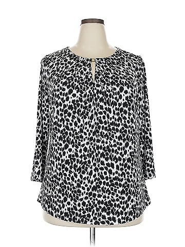 Liz Claiborne Career 3/4 Sleeve T-Shirt (view 1)