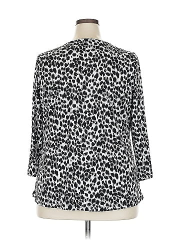 Liz Claiborne Career 3/4 Sleeve T-Shirt (view 2)