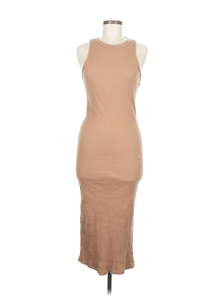 Pre-owned Aware By Vero Moda Casual Dress In Brown