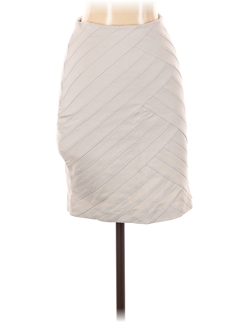 Pre-owned Express Formal Skirt In Brown