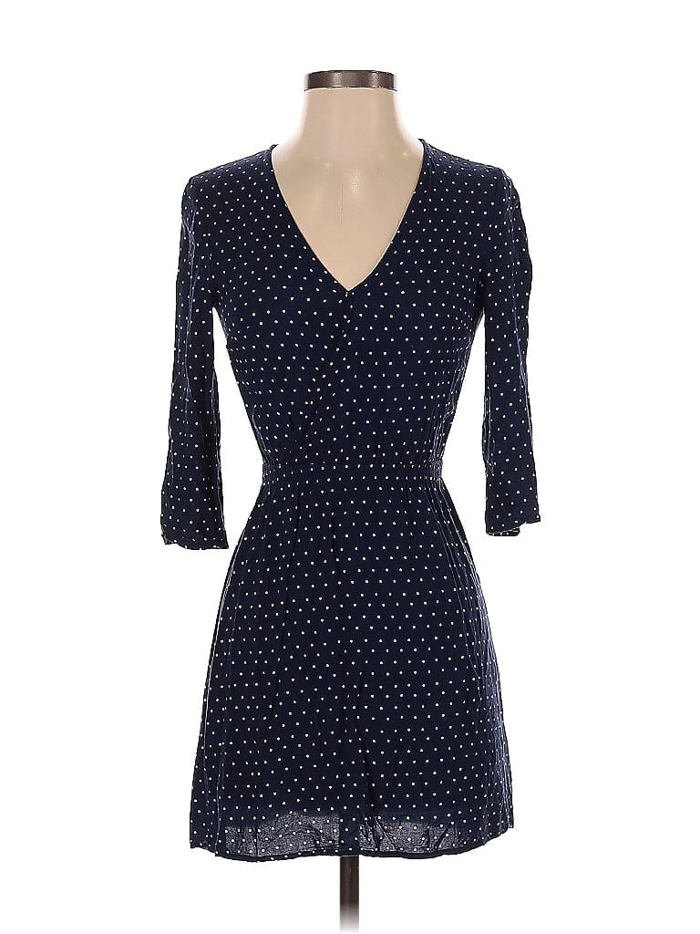 Pre-owned Divided By H&m Casual Dress In Blue