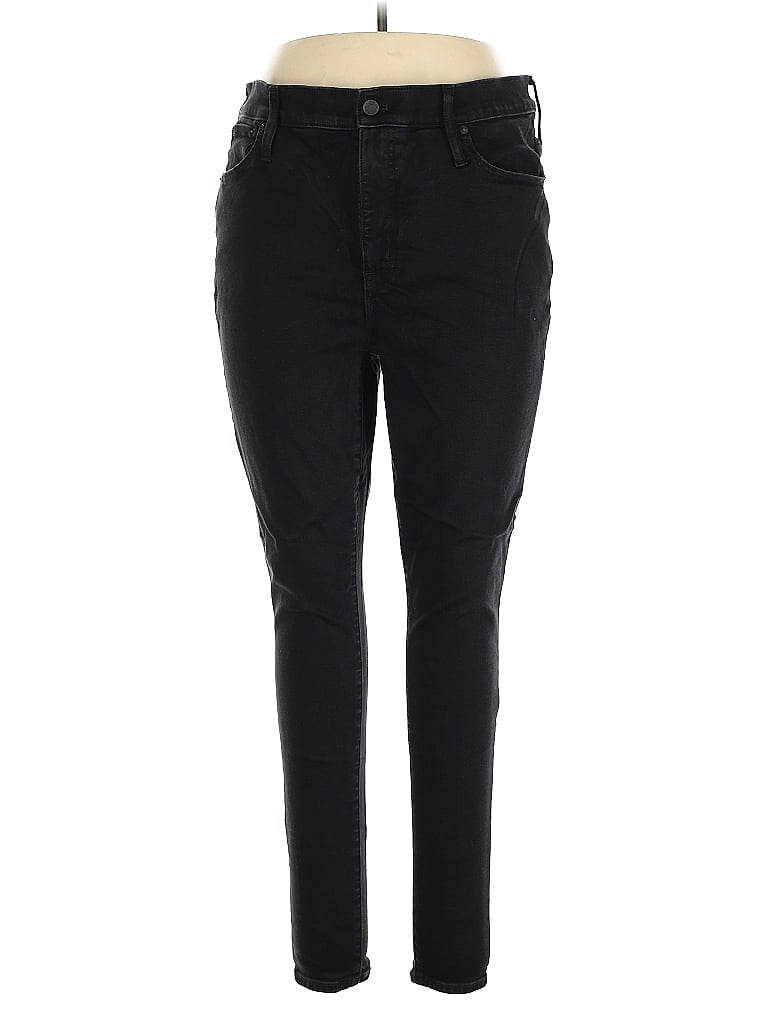 Pre-owned J.crew Factory Store Jeans In Black