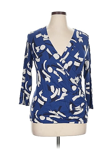 Lauren by Ralph Lauren 3/4 Sleeve Blouse (view 1)