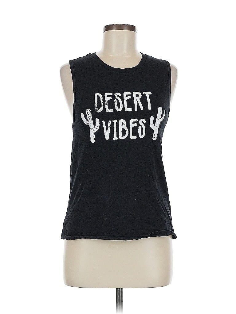 Click to view more detailed imagery on our partner's website Pre-owned Assorted Brands Sleeveless T-shirt In Black