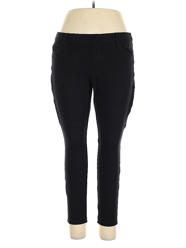 Pre-owned J.crew Factory Store Active Pants In Black