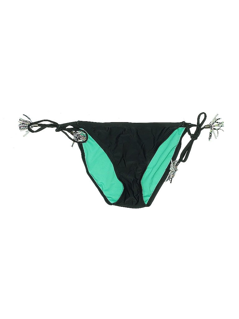Pre-owned Xhilaration Swimsuit Bottoms In Green