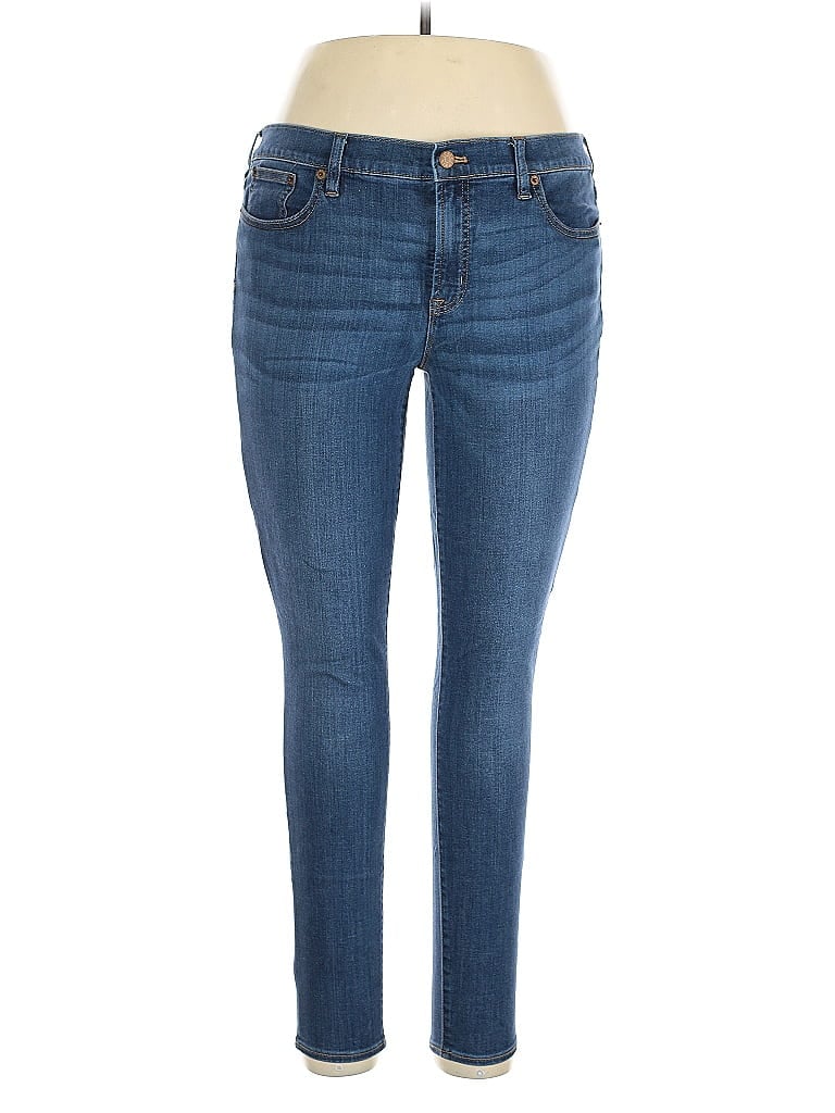 Pre-owned J.crew Factory Store Jeans In Blue