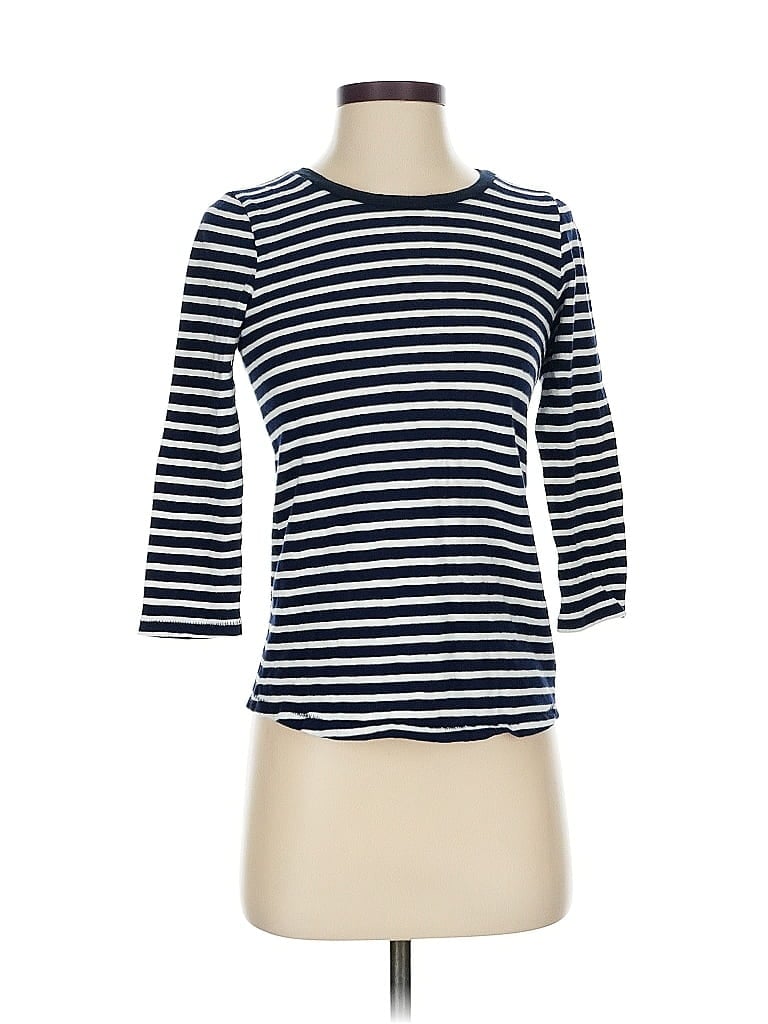 Click to view more detailed imagery on our partner's website Pre-owned Jcrew 3/4 Sleeve T-shirt In Blue