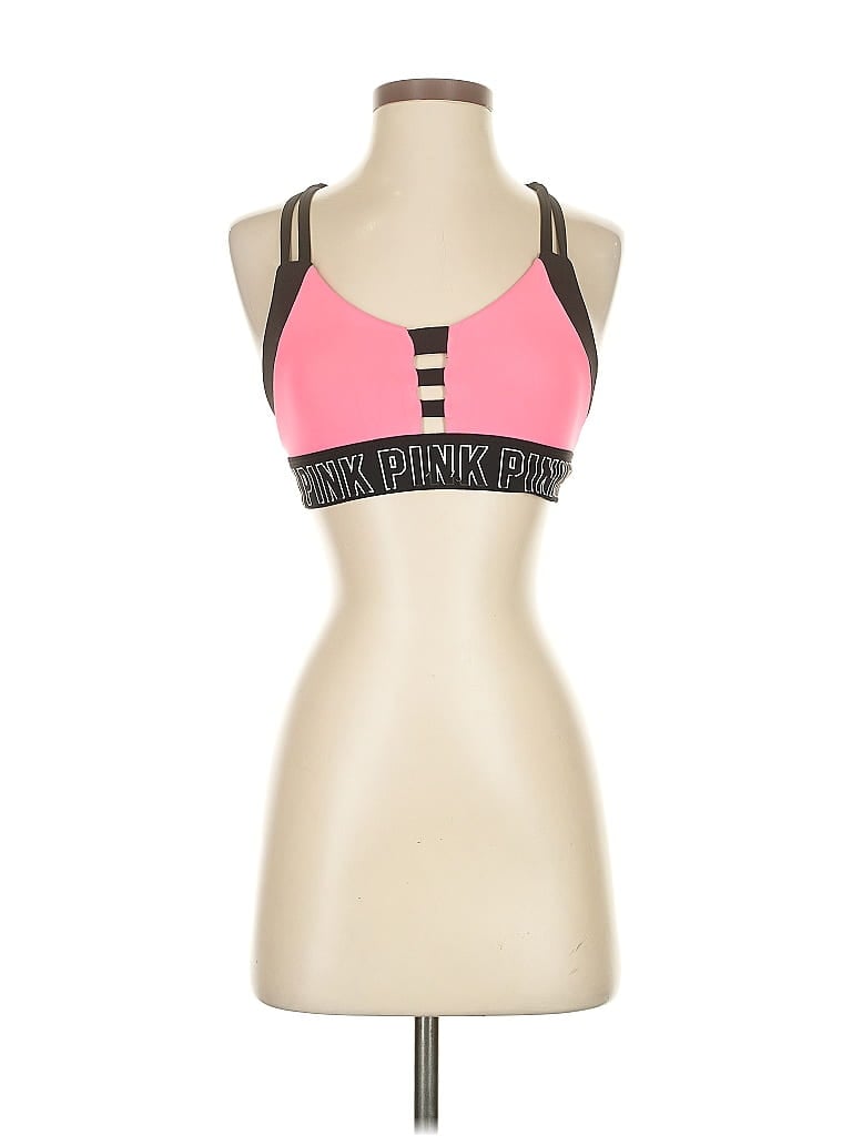 Pre-owned Victoria's Secret Pink Sports Bra In Pink