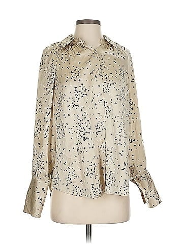 Rebecca Taylor Long Sleeve Silk Top (view 1)