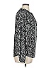 Beacon Apparel 100% Polyester Animal Print Silver Long Sleeve Blouse Size XL - photo 4