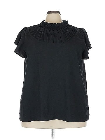 Halogen Short Sleeve Top (view 1)