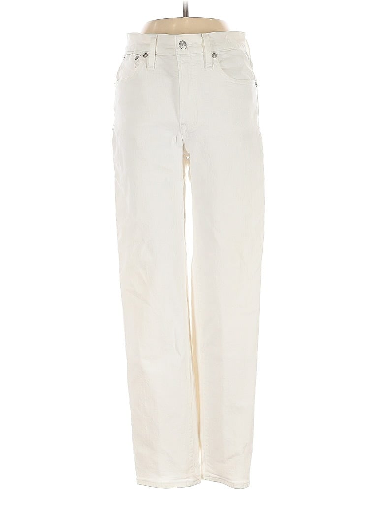Pre-owned Madewell Casual Pants In White