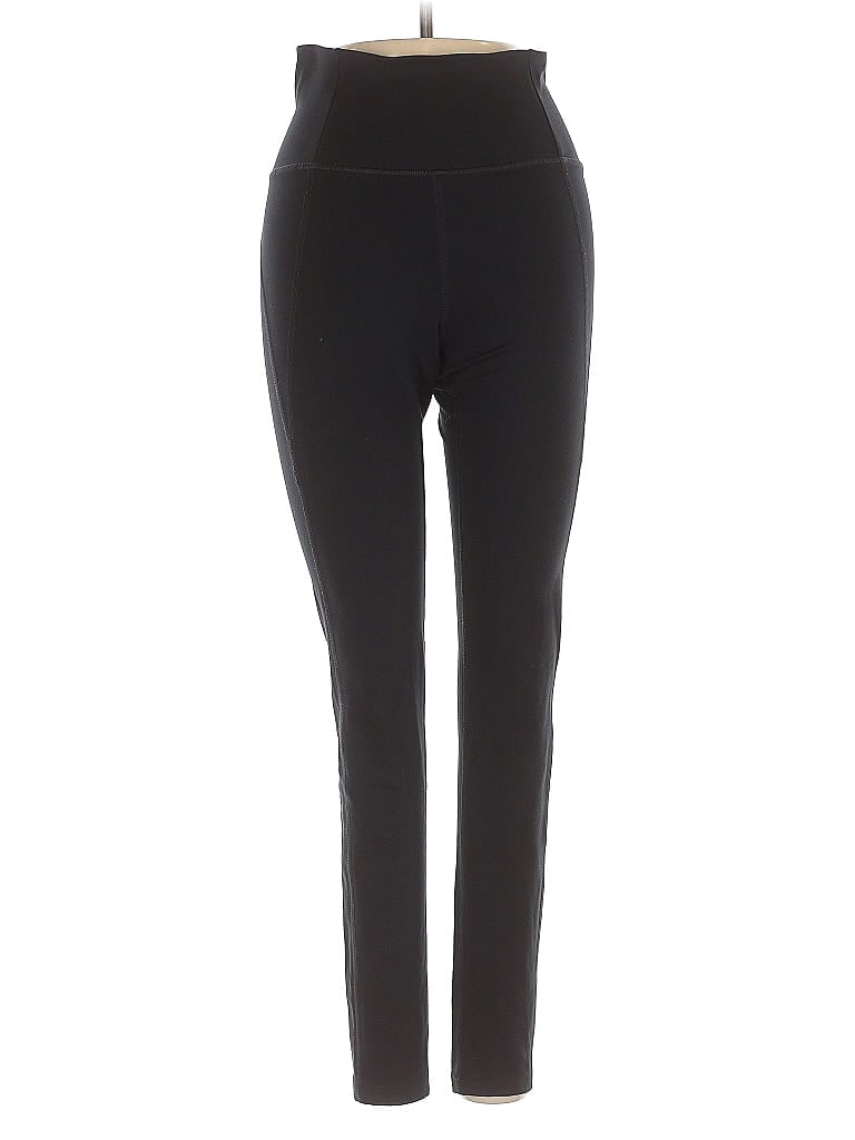 Pre-owned Girlfriend Collective Active Pants In Black