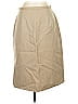 J.Crew 100% Wool Solid Tan Wool Skirt Size 4 - photo 1