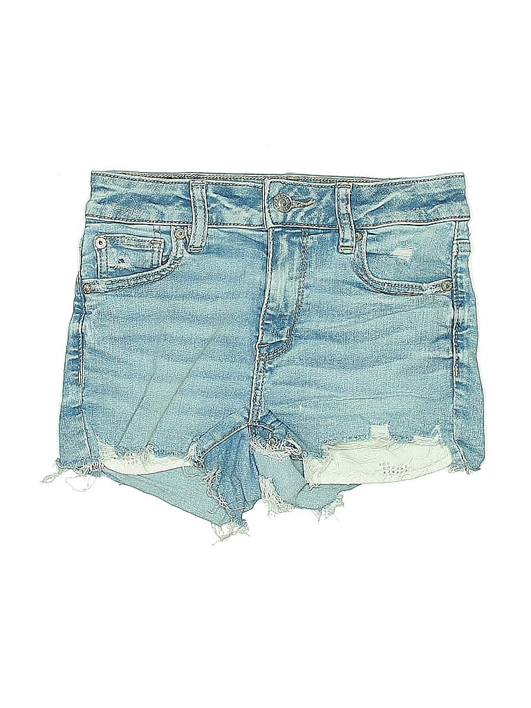 Click to view more detailed imagery on our partner's website Pre-owned American Eagle Outfitters Denim Shorts In Blue