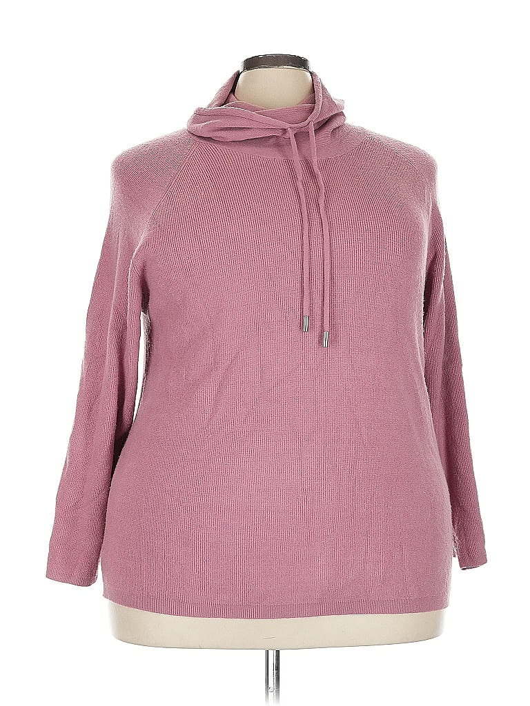 Click to view more detailed imagery on our partner's website Pre-owned Workshop Republic Clothing Turtleneck Sweater In Pink