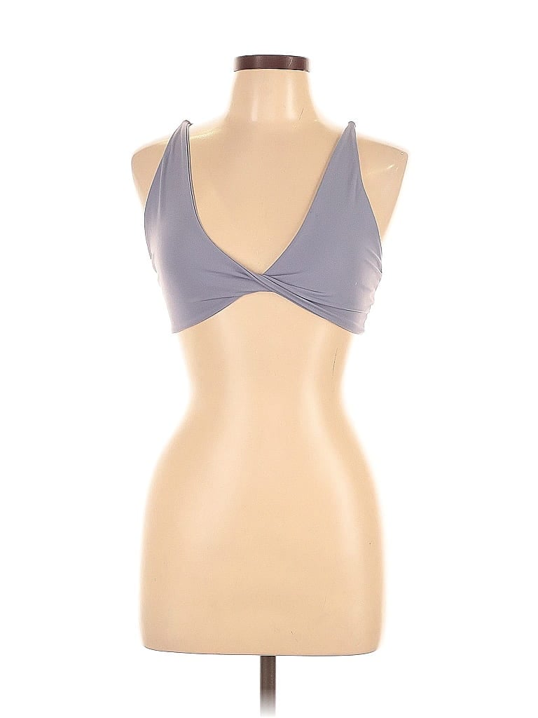 Pre-owned Unbranded Tank Top Gray Strapless Neckline Tops