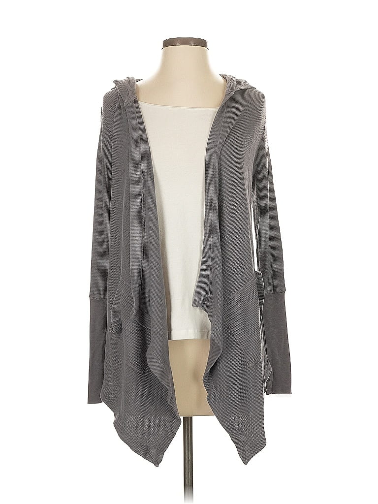 Click to view more detailed imagery on our partner's website Pre-owned Splendid Cardigan Sweater In Gray