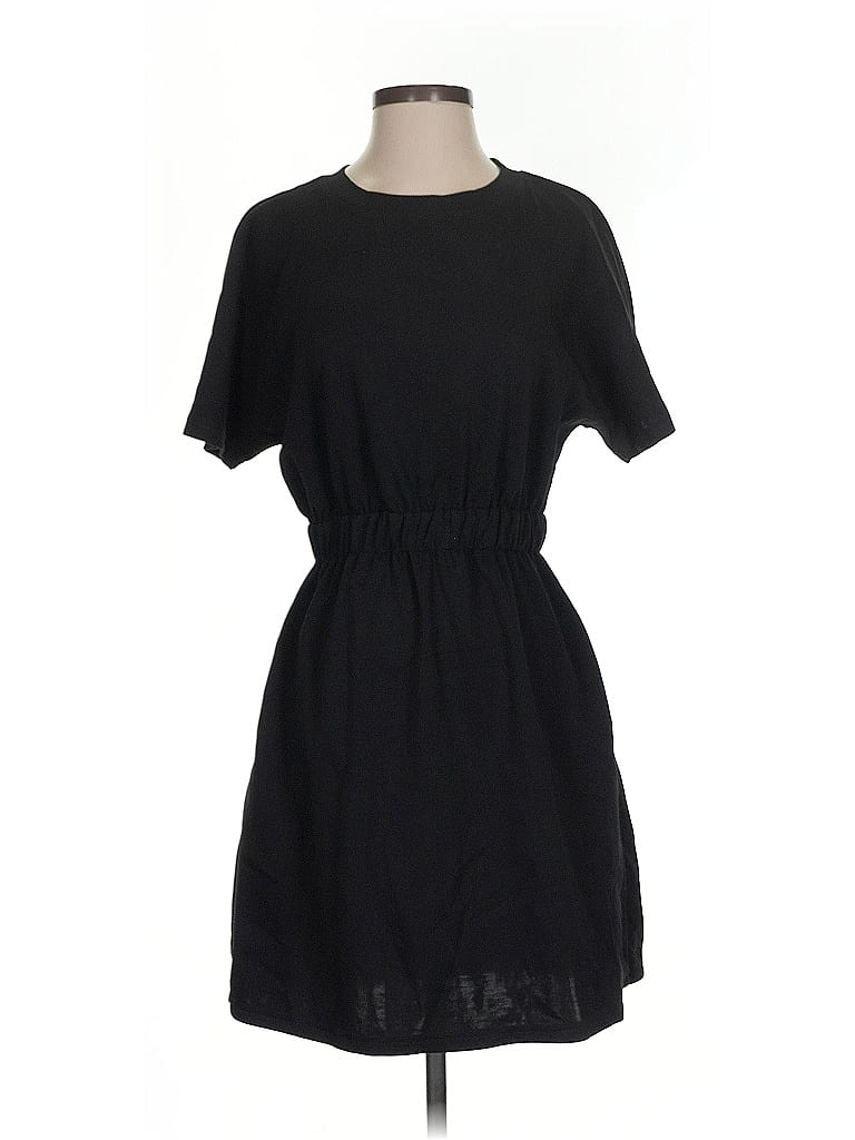 Pre-owned Unbranded Casual Dress In Black