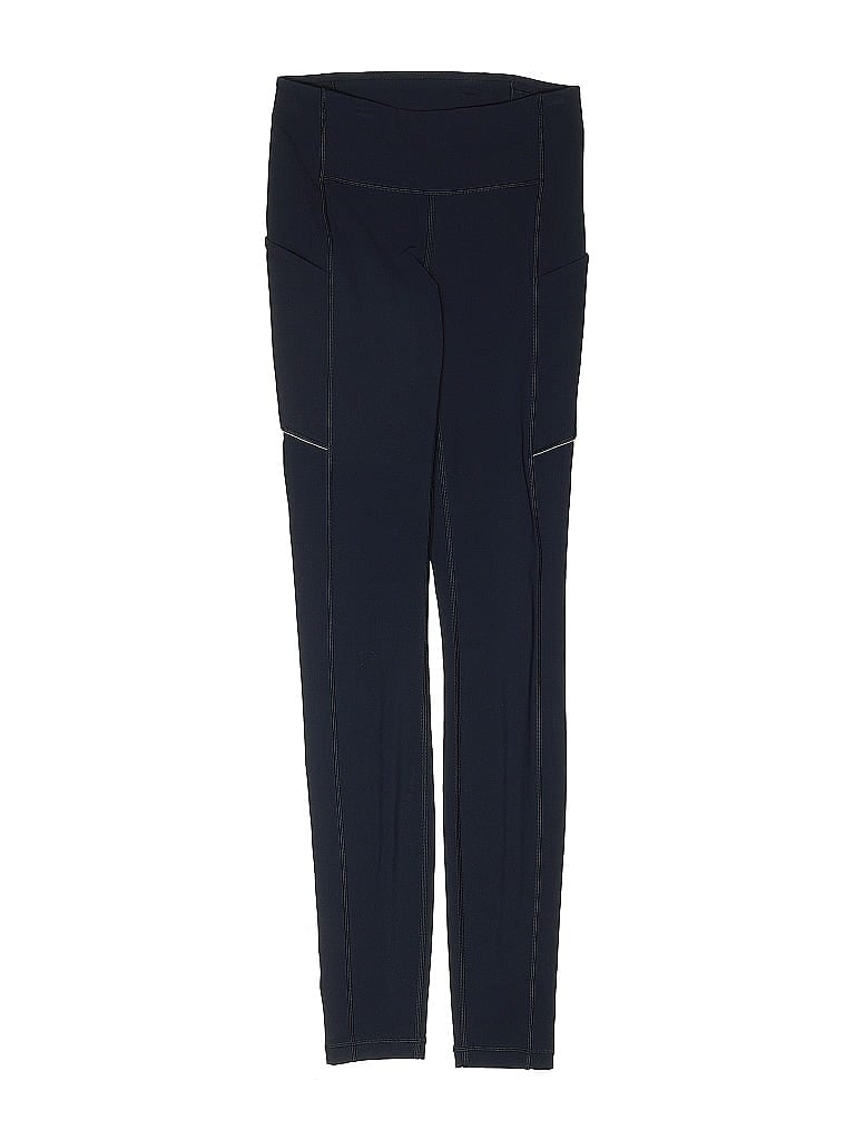 Pre-owned Lululemon Athletica Active Pants In Blue