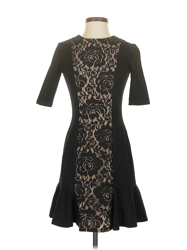Pre-owned Cynthia Steffe Cocktail Dress In Black
