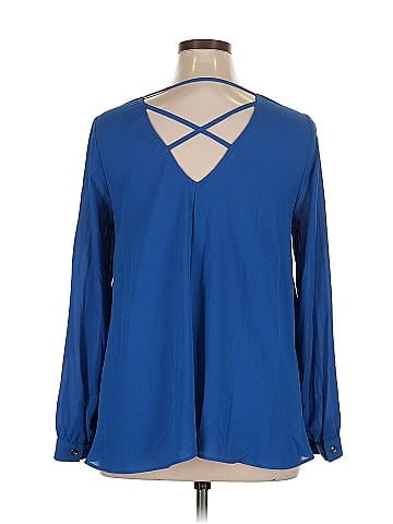 Karen Kane Long Sleeve Blouse (view 2)