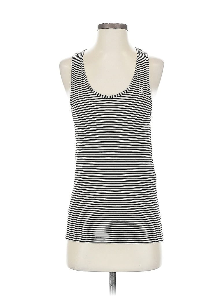 Pre-owned Saint Laurent Tank Top Black Halter Neckline Tops